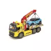 SIMBA-DICKIE Giant Tow Truck su šviesomis, garsais, judančiu kranu ir gerve – gelbėjimo automobilis vaikams nuo 3 metų