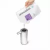 simplehuman įkraunamas jutiklinis muilo dozatorius 266 ml, šlifuotas nerūdijantis plienas