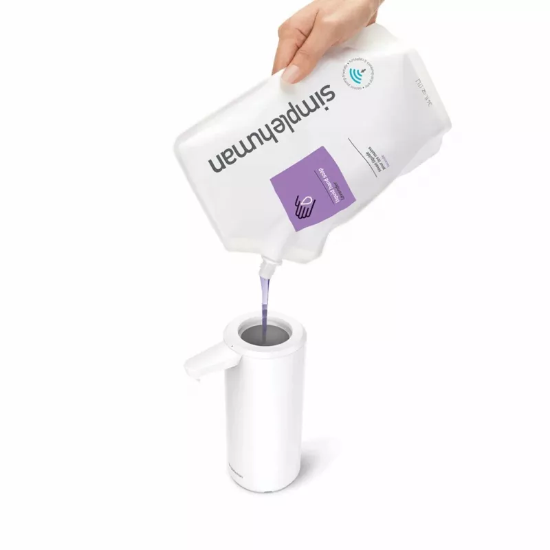 Simplehuman Sensor muilo dozatorius baltas