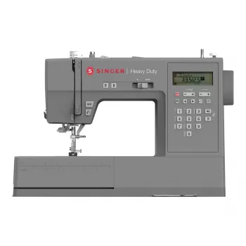 Singer Heavy Duty Sewing Machine HD6705C įkraunama 200 siūlių pilka