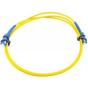 1m Single-Mode SC/UPC–SC/UPC Simplex šviesolaidžio šynas, LSZH, geltonas | Kur.lt