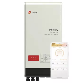 SRNE IPC12-3kW vienfazis inverterinis keitiklis-įkroviklis, 3 kW