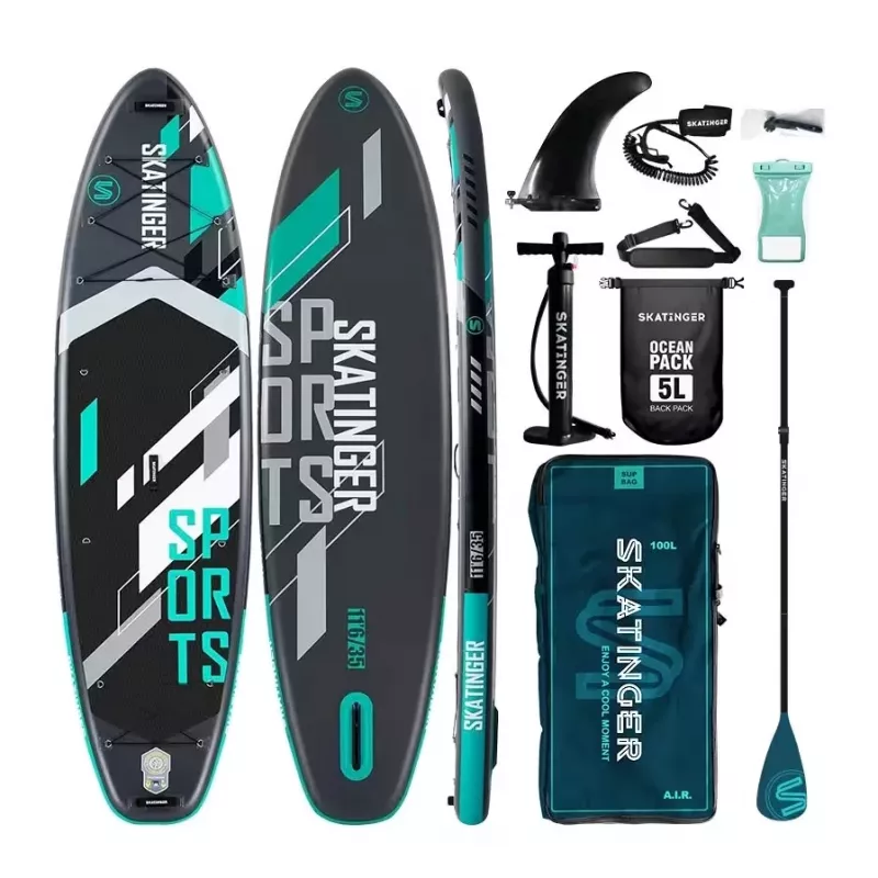 Pripučiama irklenė SKATINGER Grey Sports 350x89x15 cm
