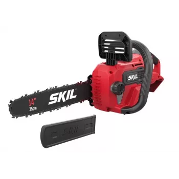 SKIL belaidis grandininis pjūklas 2x20V 35 cm (14 inch) – tik įrankis, be šepetėlių variklis, automatinis tepimas, įrankių nereikalaujantis grandinės įtempimas