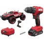 SKIL Smūginis gręžtuvas + RC automobilis, 1x2Ah 18V