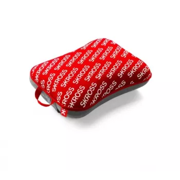 Skross Travel Pillow Red - Inflatable Neck Pillow for Air Travel