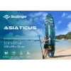 SKT ASIATICUS Pripučiama SUP lenta 350x89x15 cm joga