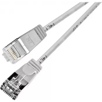Wirewin SLIM SL6 7,5 m Cat.6 Slim-Light U/FTP tinklo kabelis, pilkas (PKW-LIGHT-STP-K6 7.5)