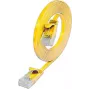 Wirewin SLIM U6 5 GE – Cat.6 plonas tinklo kabelis, U/UTP, 5,0 m, geltonas PKW-SLIM-KAT6 5.0 GE
