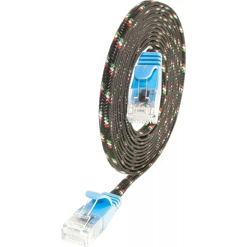 Wirewin SLIM UT6 10 BL - Cat.6 Slim-Tough tinklo kabelis, U/UTP, 10 m, mėlynas (PKW-TOUGH-K6 10.0 BL)