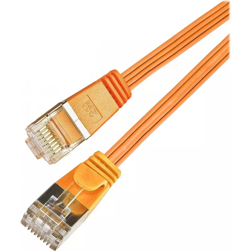 Wirewin Triotronik Cat6 U/FTP plonas tinklo kabelis, RJ45 male to male, 25m, pilkas PKW-STP-SLIM-KAT6 25.0 OR