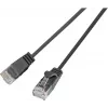 Wirewin Triotronik PKW-LIGHT-K6 5.0 SW Cat6 U/UTP tinklo kabelis, RJ45 male to male, 5 m, juodas
