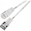 Wirewin Triotronik PKW-LIGHT-STP-K6 15.0 WS Cat6 S/FTP tinklo kabelis, RJ45 male to male, baltas, 15 m