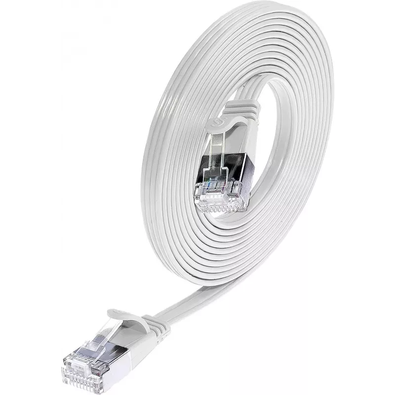 Wirewin Triotronik PKW-STP-SLIM-KAT6 3.0 WS Cat6 U/FTP plonas Ethernet tinklo kabelis, 3 m, baltas