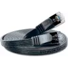 Wirewin Triotronik PKW-STP-SLIM-KAT6 5.0 SW Cat6 U/FTP plonas Ethernet tinklo kabelis, RJ45 male to male, 5 m, juodas