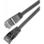 Wirewin Triotronik PKW-STP-SLIM-KAT6 5.0 SW Cat6 U/FTP plonas Ethernet tinklo kabelis, RJ45 male to male, 5 m, juodas