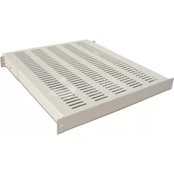 Wirewin SHELF HD 1000 1U 19 colių stovo tuščioji panelė juoda