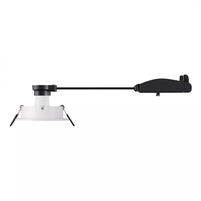 Įleidžiamasis prožektorius SLV NEW TRIA 75, apvalus, GU10, max 10 W, baltas, 75 mm