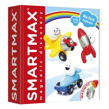 SmartMax My First Explorers 15 dalių magnetinis konstravimo rinkinys vaikams nuo 1 iki 5 metų | Kur.lt