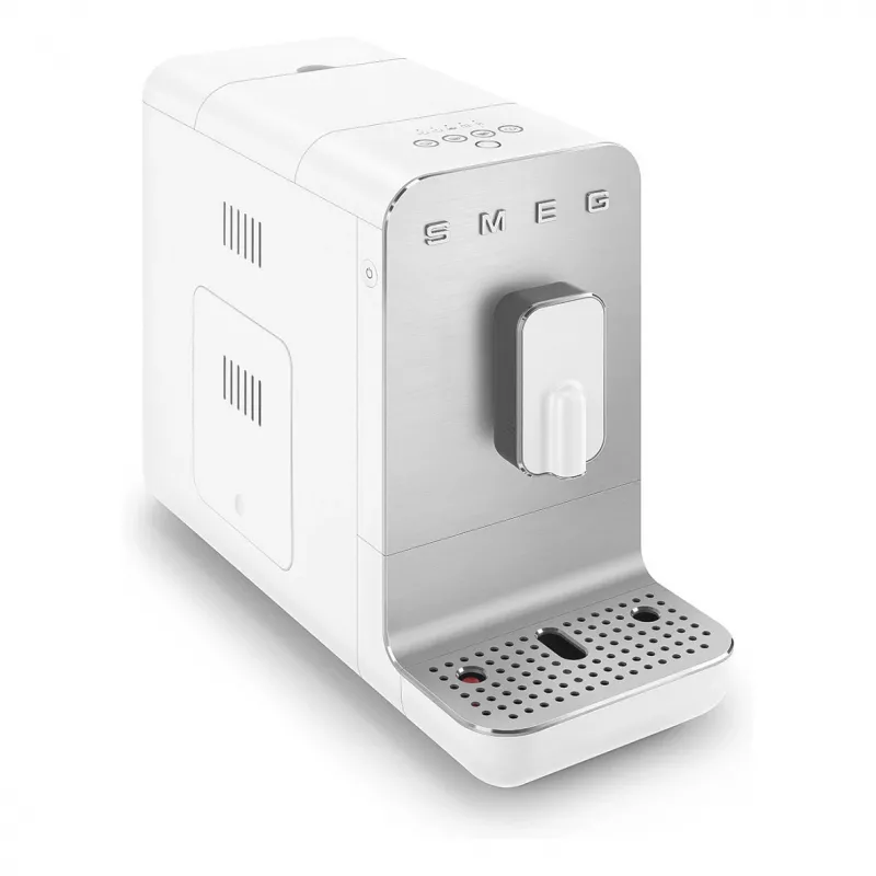 SMEG BCC11WHMEU Pilnai automatinis kavos aparatas su garų pūtikliu, 19 barų, 1,4 l, baltas