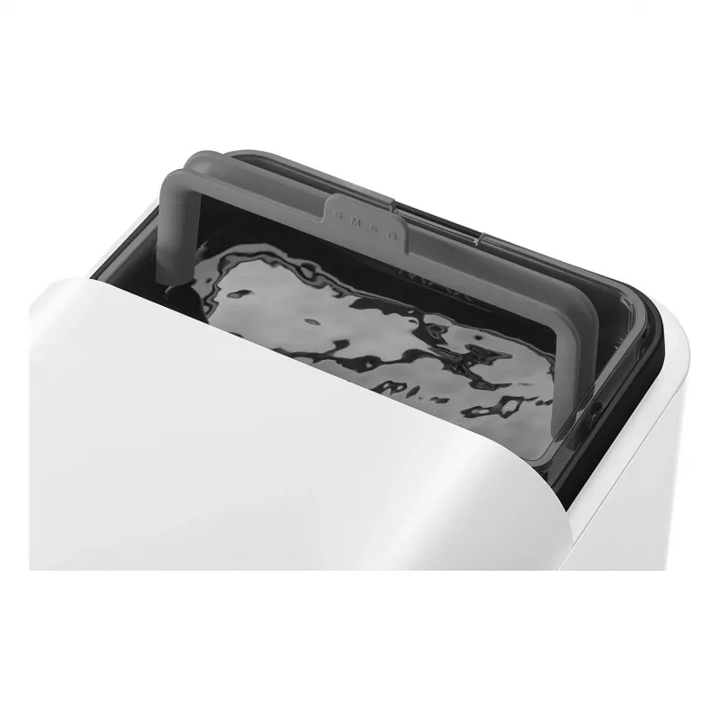 SMEG BCC11WHMEU Pilnai automatinis kavos aparatas su garų pūtikliu, 19 barų, 1,4 l, baltas