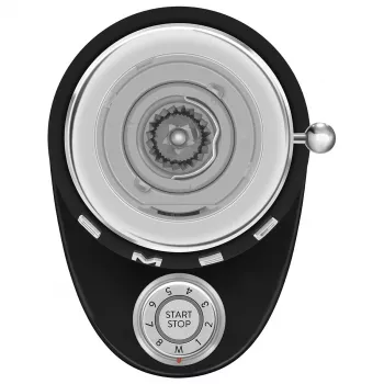 Smeg CGF03BLEU 50's stiliaus kūginis kavos malūnėlis – juodas, 150 W, 350 g talpa