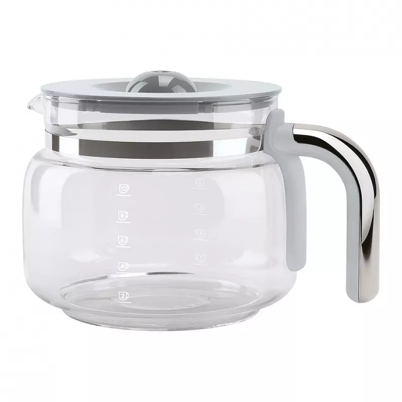 SMEG DCGC01 Stiklinis kavos ąsotis 10 puodelių filtrui DCF02