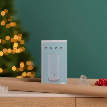 Smeg MFF02CREU Automatinis pieno plakiklis ir šildytuvas – kreminės spalvos, 500 W, 6 programų