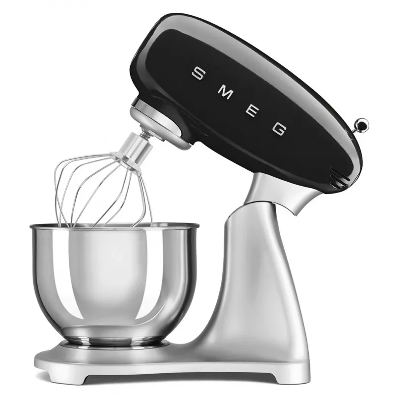 Smeg SMF04BLEU 50's Style Virtuvinis Maišytuvas, 800 W, 4.8 L, Juodas