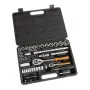Veržliarakčių komplektas VG051 1/4 inch ir 1/2 inch pavaros, 72 dalių, CrV, su reketais