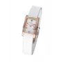 SOL WATCH WOMAN 10011/3 23mm Kvarcinis Analoginis Nerūdijančio Plieno Korpusas Odinis Dirželis Baltas Ciferblatas Juodas Dirželis