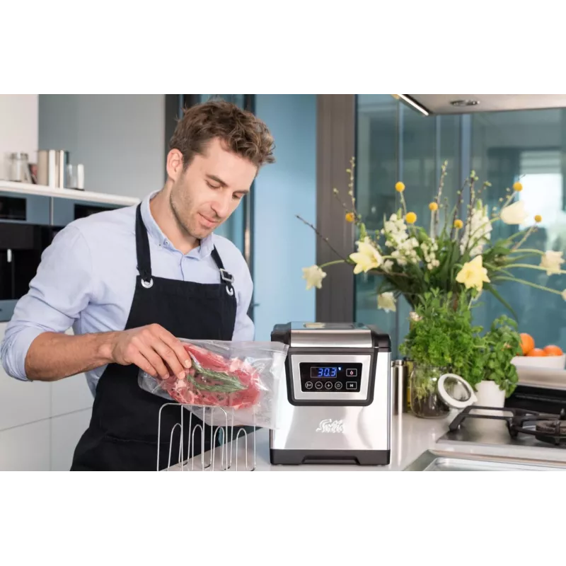 Solis Chamber Vac Pro (Type 5702) kamerinis vakuuminis pakuotojas S0136, 950 mbar, 350 W, nerūdijantis plienas
