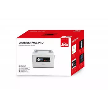 Solis Chamber Vac Pro nerūdijančio plieno vakuuminis kamero pakuotuvas 950 mbar 250 W