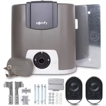 Somfy Elixo 3S+ M IO Standard Pack vartų automatizacijos rinkinys stumdomiems vartams iki 600 kg