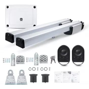 Somfy Ixengo L 3S+ IO Standard Pack dvigubų varstomų vartų automatizavimui iki 8 m