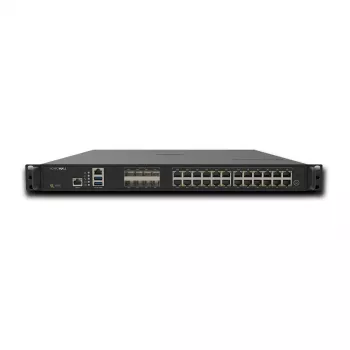 SonicWall NSa 4800 naujos kartos ugniasienė - 1U montuojamas į stelažą saugos įrenginys su 10GbE, 5GbE, 2,5GbE, aukštu pasiekiamumu, dvigubu perteklinio maitinimo šaltiniu