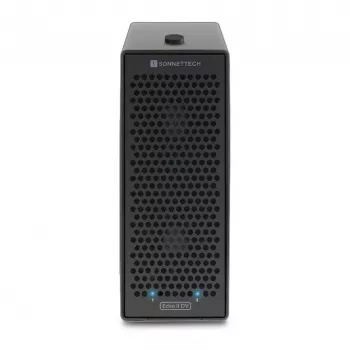 „Sonnet Echo II DV Desktop“ dviejų lizdų pilno ilgio „Thunderbolt 5“ PCIe kortelių sistema