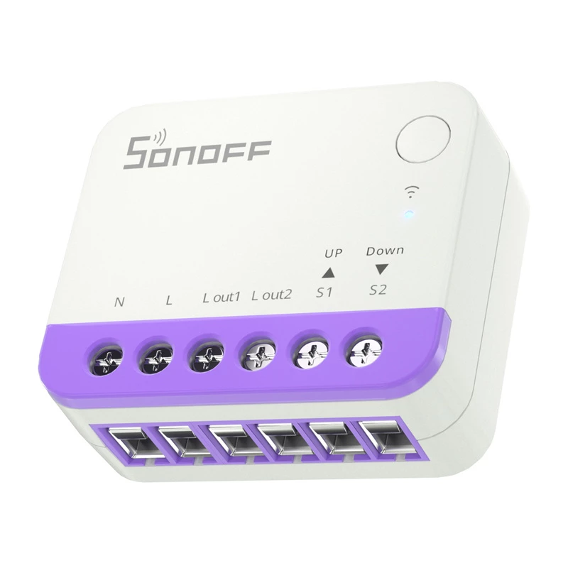 Sonoff MINI-RBS WiFi išmanusis mini roletų valdymo jungiklis (2 vnt.)