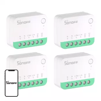 SONOFF MINIR4M (Extreme) Matter Switch 4 rinkinys