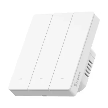 SONOFF ZBM5-3C-80W 3 kanalų „Zigbee“ išmanusis liečiamasis sieninis jungiklis