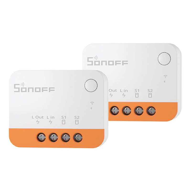 Sonoff ZBMINIL2 Smart ZigBee Mini Switch (2 komplektas)