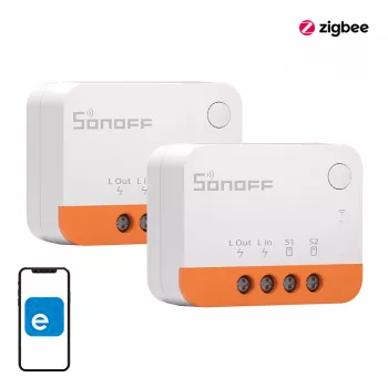 Sonoff ZBMINIL2 Smart ZigBee Mini Switch (2 komplektas)