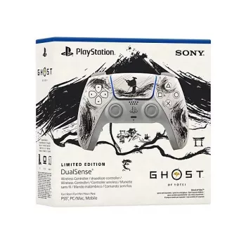Sony DualSense Wireless Controller Ghost of Yotei Black Edition, skirtas PS5, PC, Mac, iOS, Android