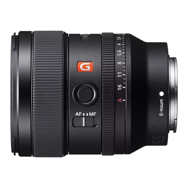 Sony FE 24mm f/1.4 G Master pilno kadro pirminis objektyvas