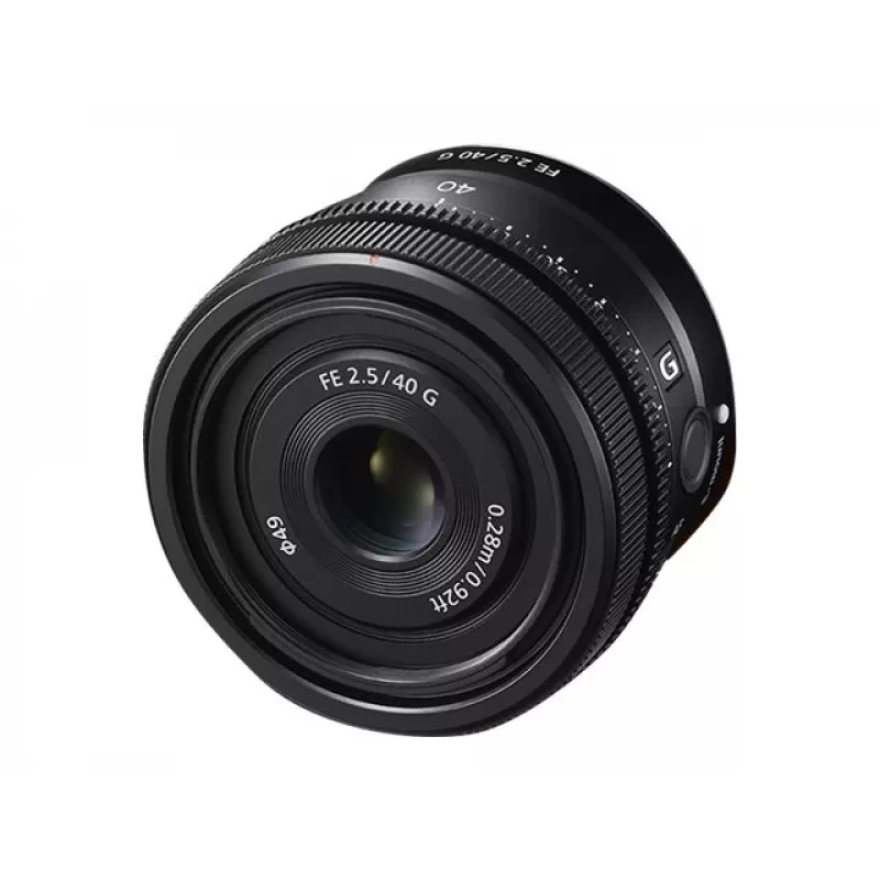 Sony FE 40mm f/2.5 G pilno kadro objektyvas (SEL40F25GB.SYX)