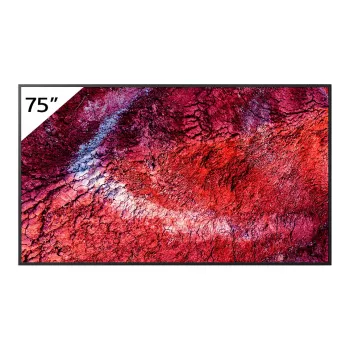 Sony FW-75BZ40P 75 colių 4K Ultra HD profesionalus ekranas su Android TV, 620 cd/m² ryškumu, 300x300 VESA, juodas