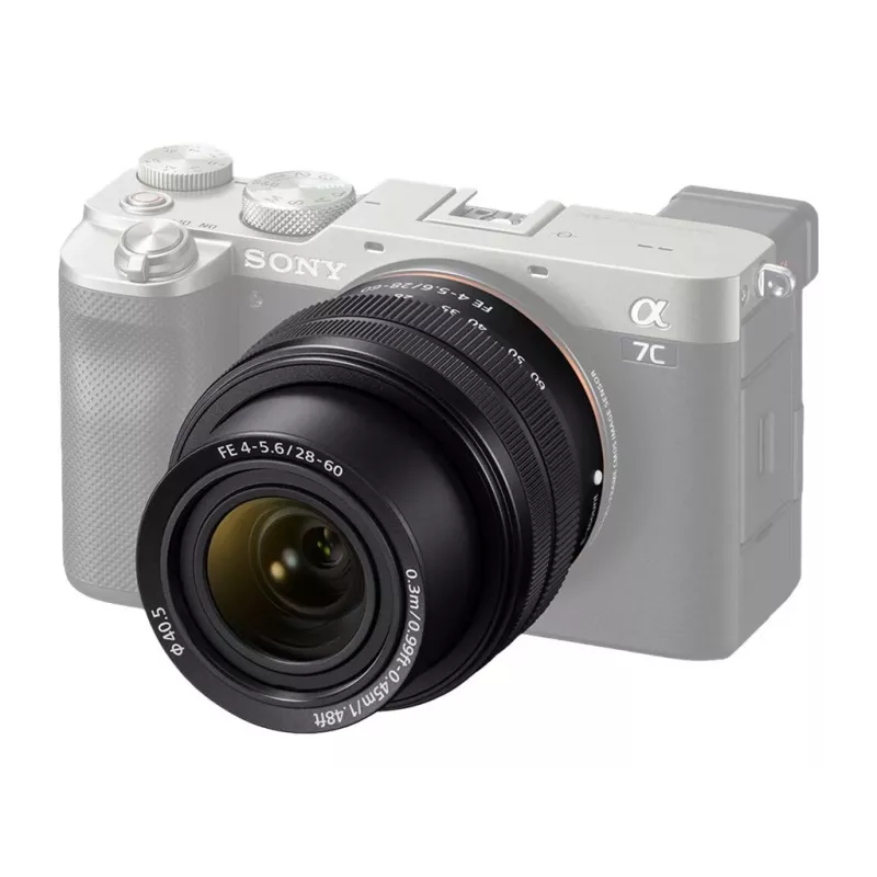 Sony SEL2860B.SYX FE 28-60mm f/4-5.6 Full-Frame E-Mount objektyvas