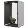 SOUNDBOX INC Soundbox Office Pod SR-M (F4) 1 Asmuo Baltas – Akustinė telefono būdelė su LED apšvietimu ir vėdinimu