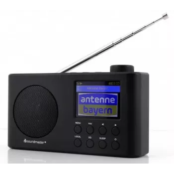 Soundmaster IR6500SW nešiojamas skaitmeninis radijo imtuvas Internet/DAB+/FM WLAN Bluetooth