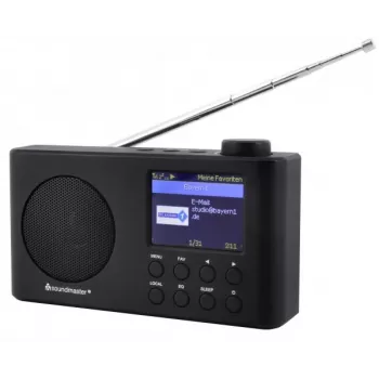 Soundmaster IR6500SW nešiojamas skaitmeninis radijo imtuvas Internet/DAB+/FM WLAN Bluetooth